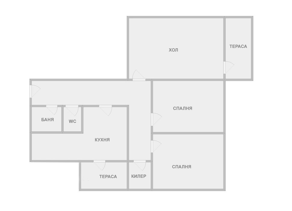 4-стаен апартамент в Кайсиева градина, Варна