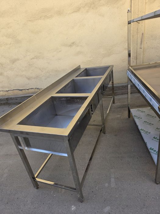 Мойка стол стеллаж