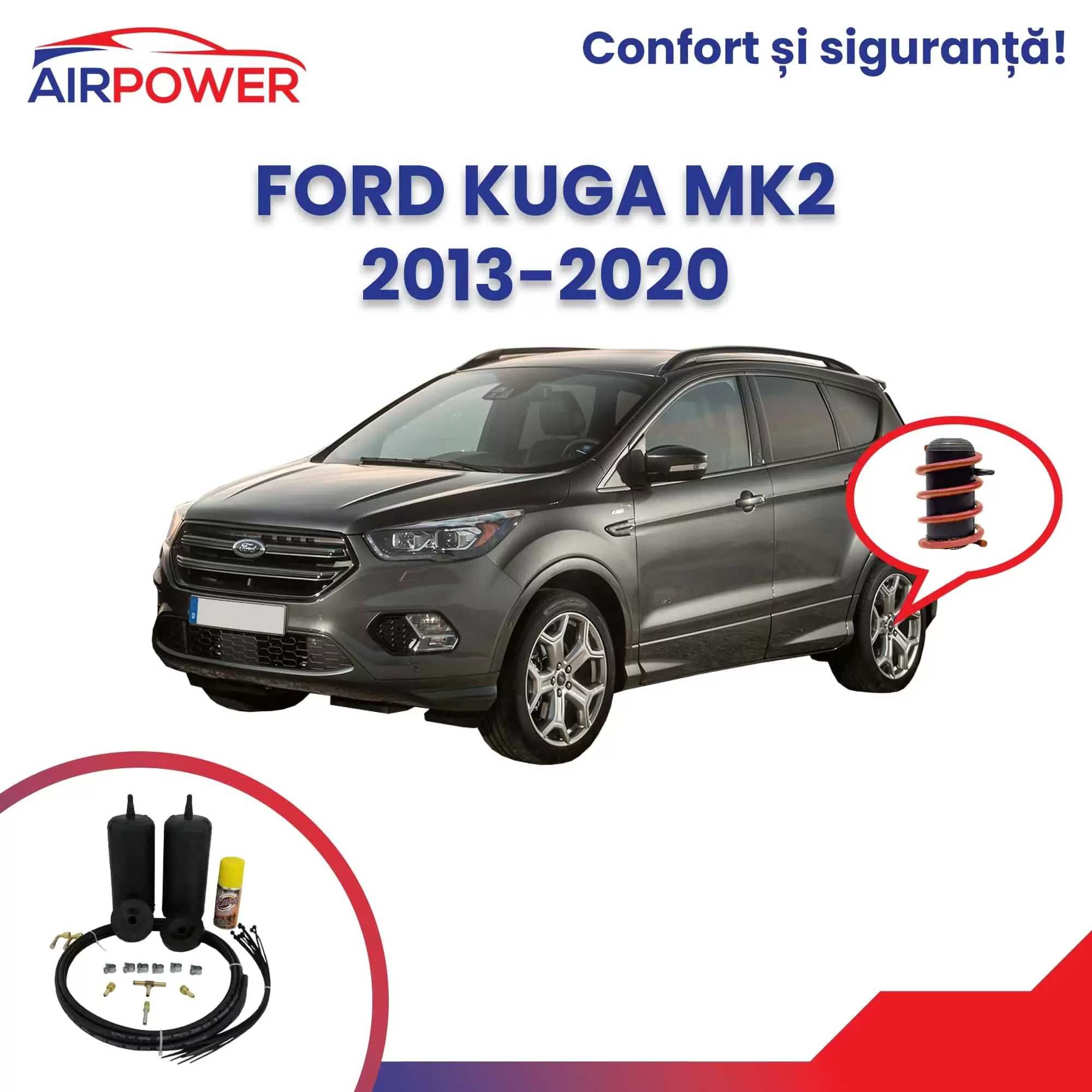 Perne auxiliare, perne auto pneumatice, Ford Kuga MK1/MK2
