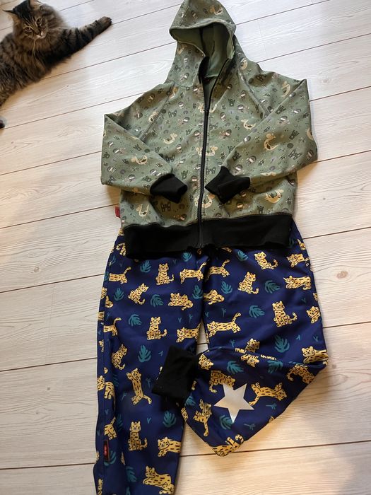 Haine de ploaie copiii, pantaloni si geaca
