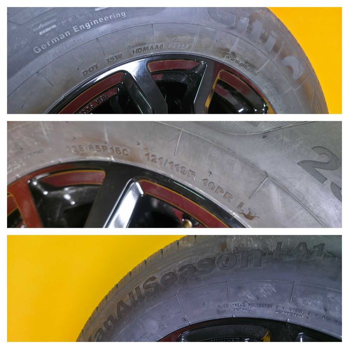 Roti Jante Anvelope 4Sezoane 5x120 235/65/16C VW Crafter NOI 2023