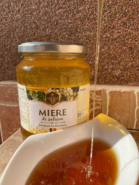 Miere naturală - salcâm, mană și polifloră