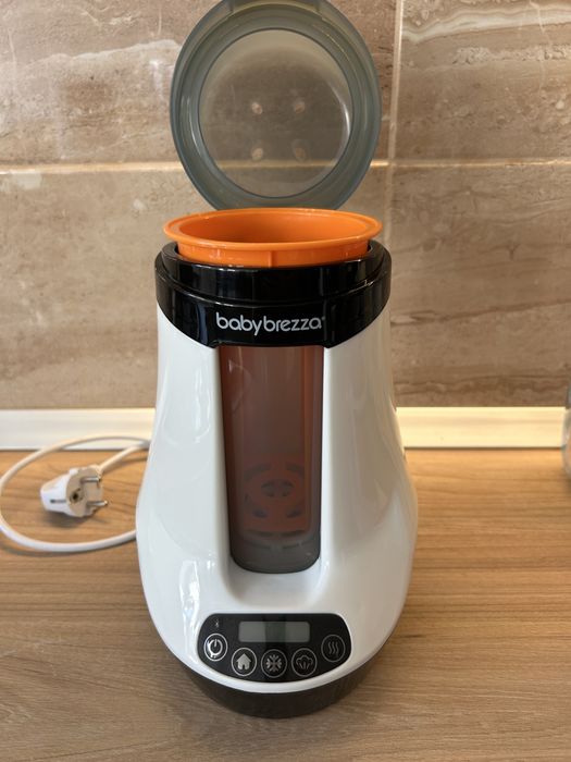 Incalzitor Biberon cu Bluetooth, Baby Brezza + Marsupiu Infantino Flip