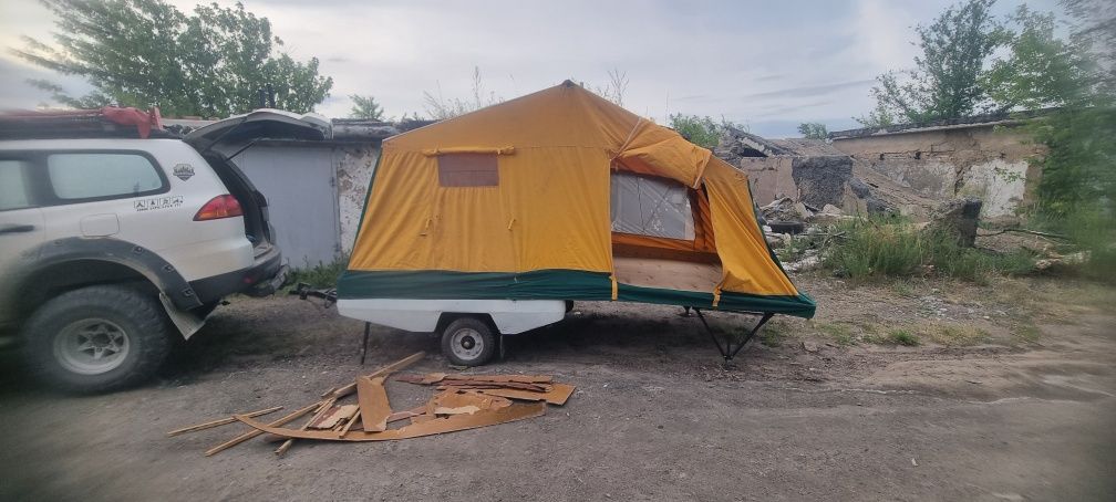 Прицеп палатка скиф. Кемпер. Автодом