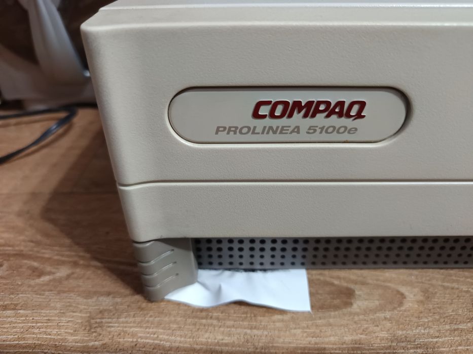 Compaq prolinea 5100e pc vintage retro colectie