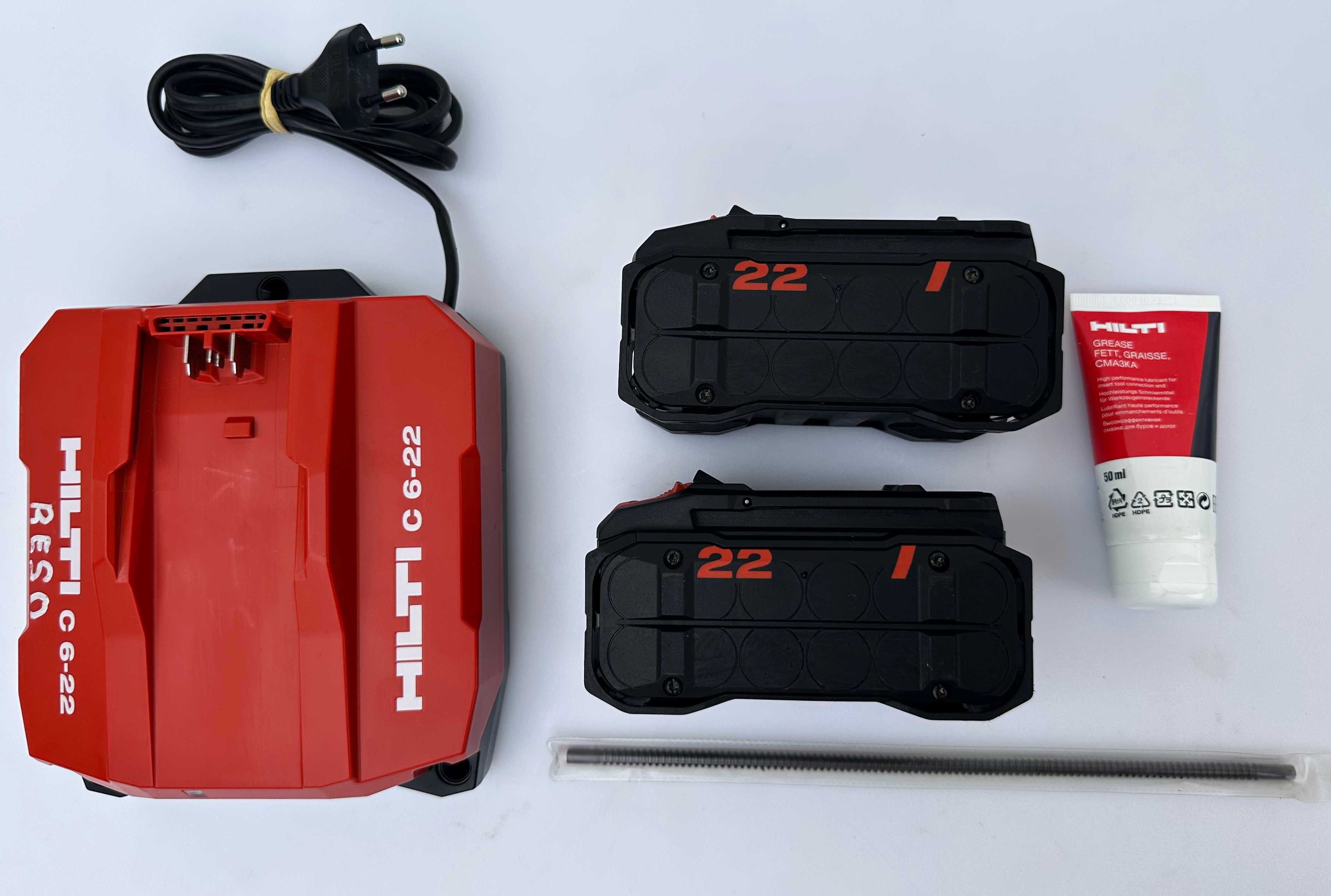 Hilti TE 4-22 Nuron + TE DRS-4/6 - НОВ Безчетков перфоратор с прахо.