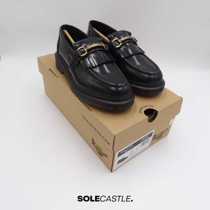 Dr. Martens Adrian Snaffle 'Black Polished Smooth'