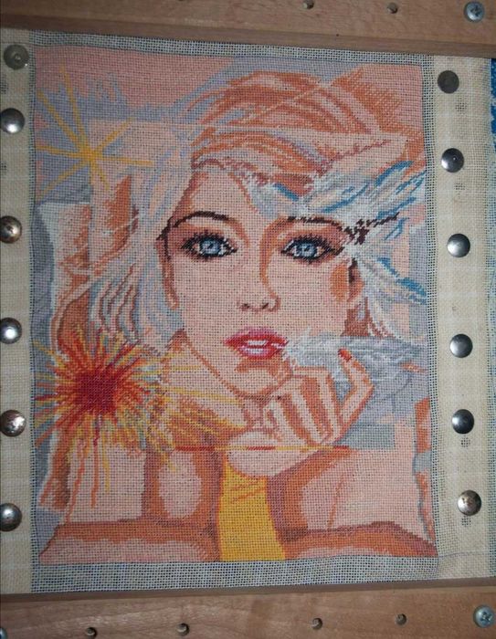 Goblen Peisaj de iarnă, Reflexie și Fata care scrie