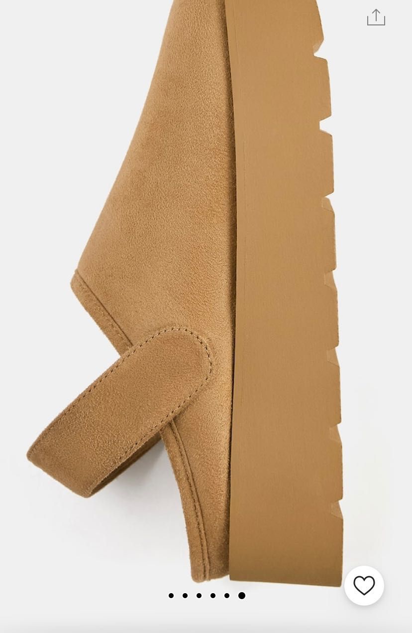 Platform clogs with strap / Pull&Bear