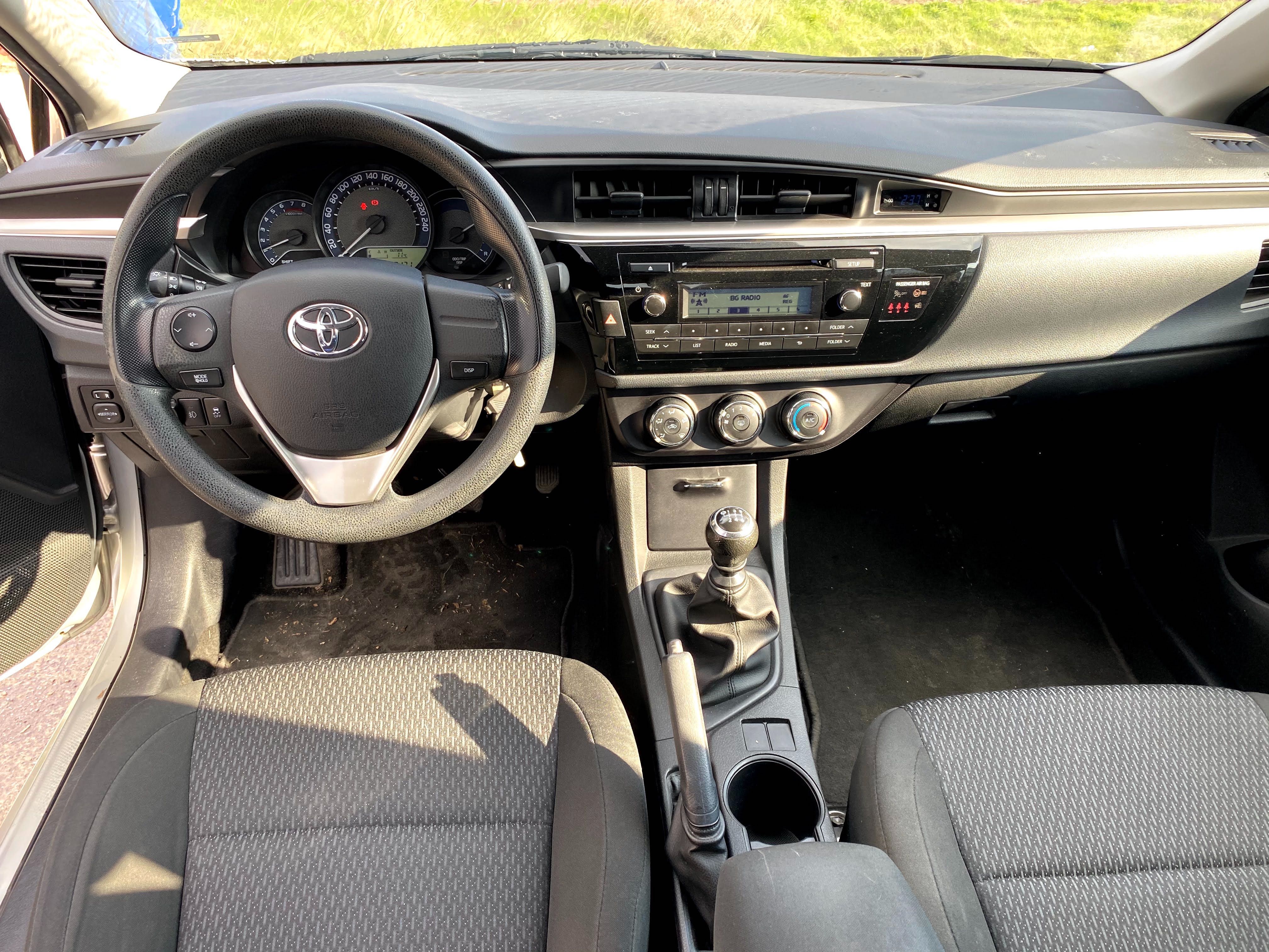 Toyota Corolla 1.3i 99ph., engine 1NR, E15EJ A, 6 sp, 2015, euro 5B