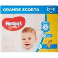 Пелени Huggies Unistar, размер 3, 105 бр.