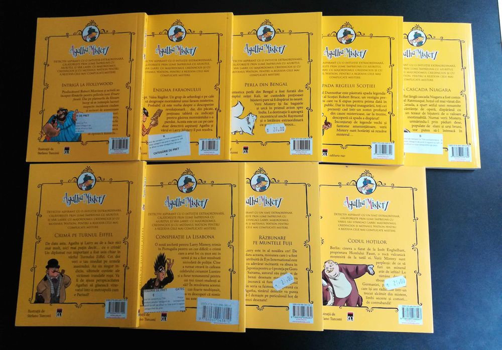Carti seria Agatha Mistery- 9volume
