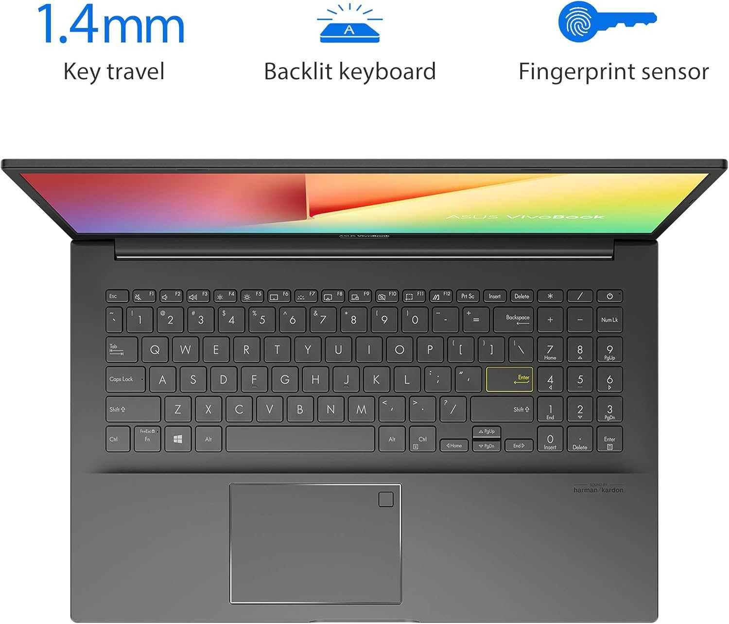 Лаптоп Asus Vivobook S513E i7-1165G7 16GB 1TB SSD 15.6 FHD ГАРАНЦИЯ