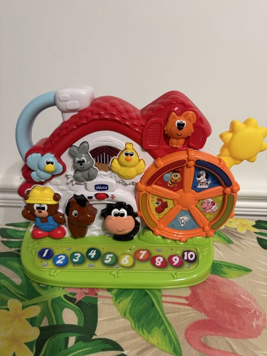 chicco музыкальная игрушка ферма