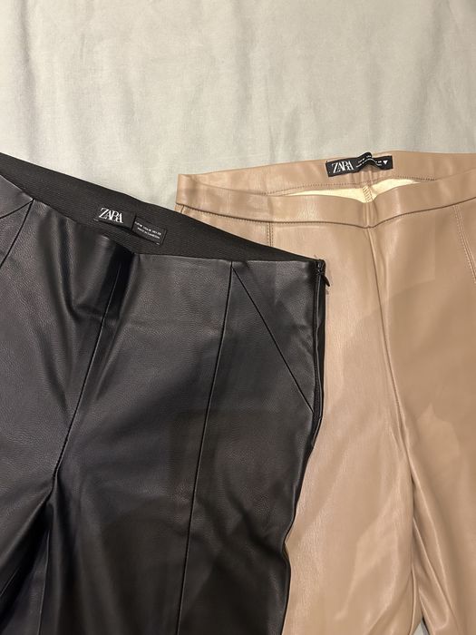 Кожен клин zara / зара
