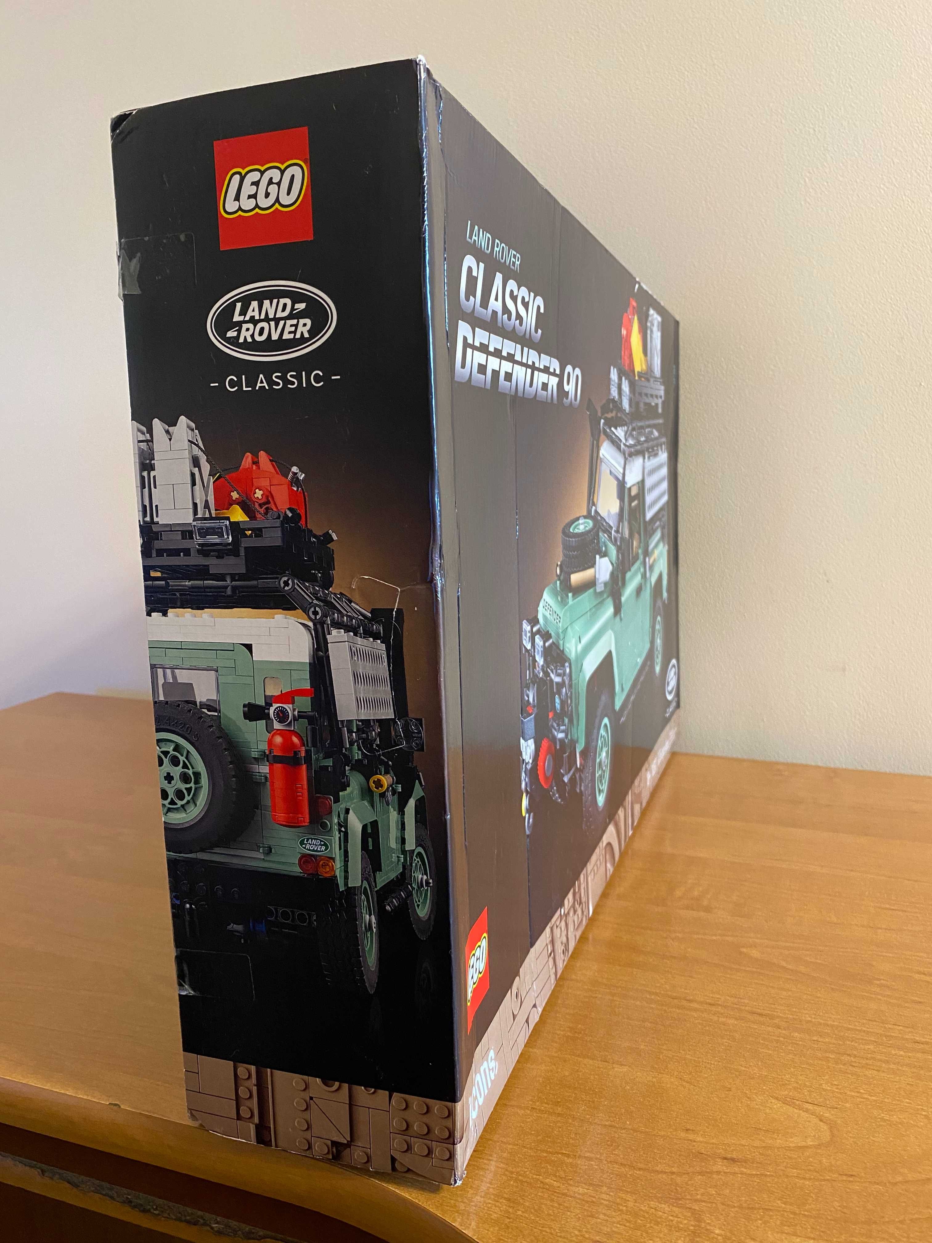 LEGO Land Rover Classic Defender 90, деталей 2336 шт. Новый. 10317