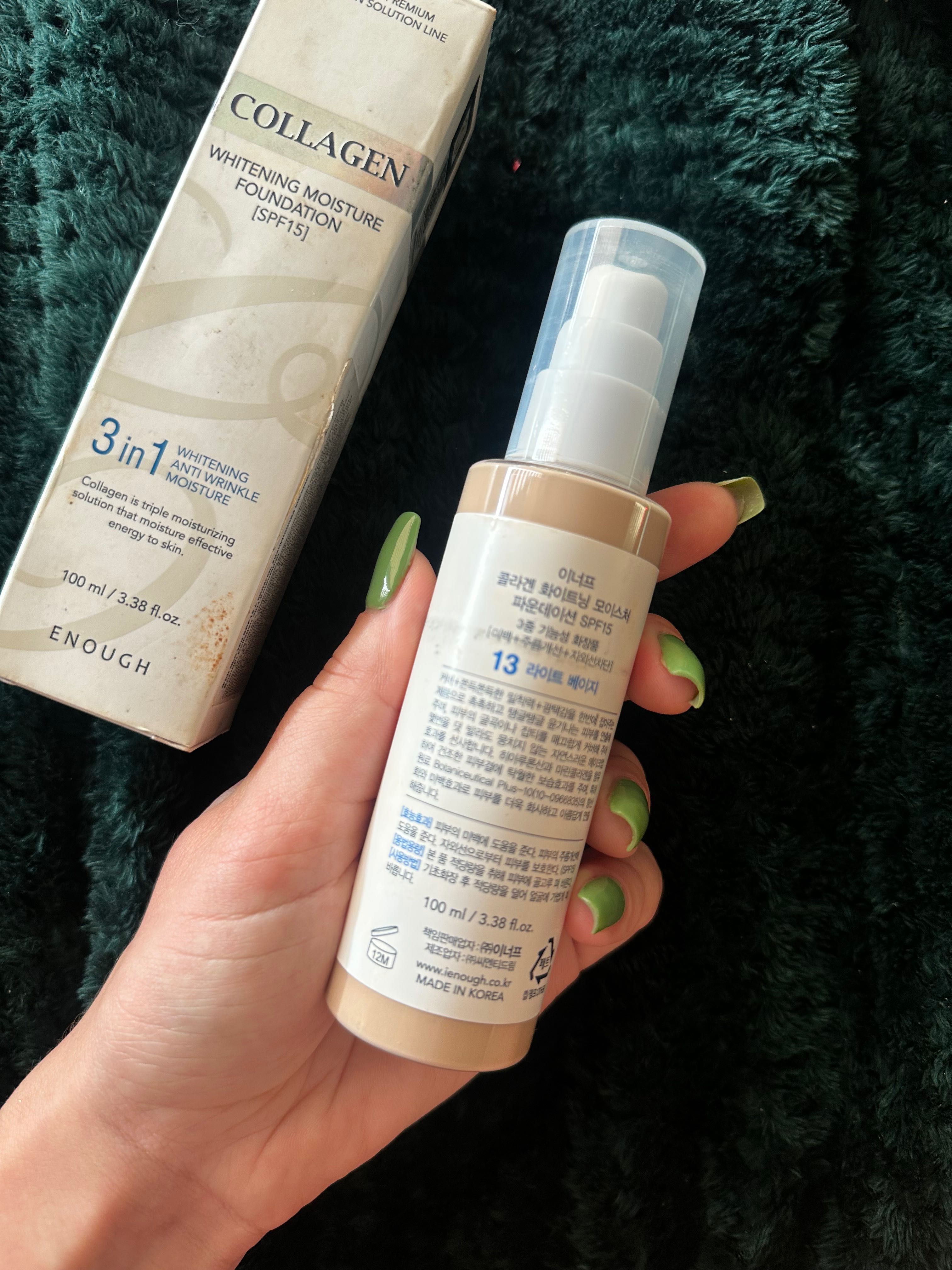 Корейски Фон дьо тен цвят 13, Collagen 3 in 1, корейска козметика