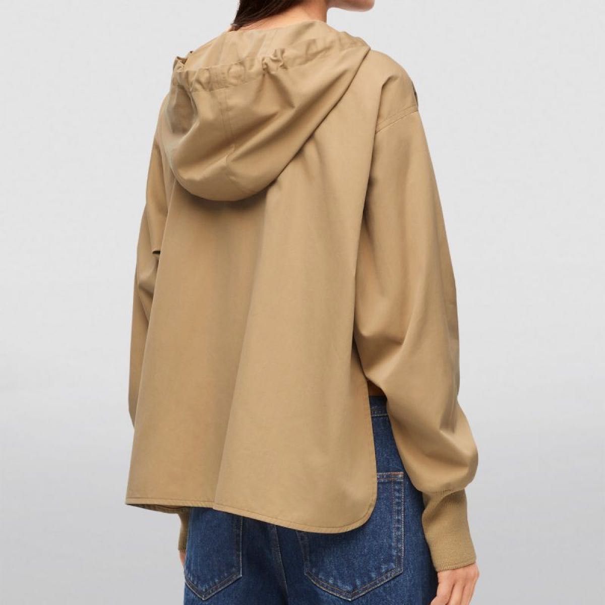 Легкая модная куртка LOEWE. Anagram Zip-Up Hoodie