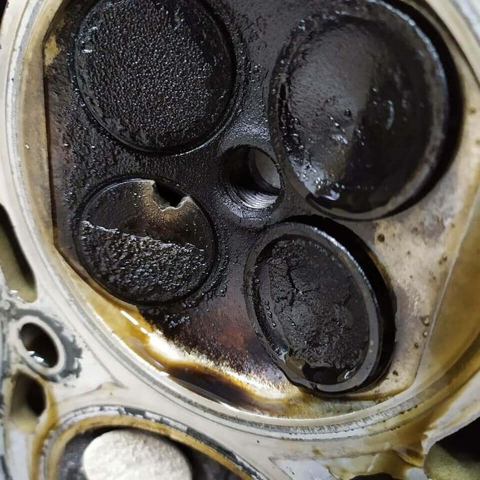 Эндоскоп, проверка контрактного двигателя