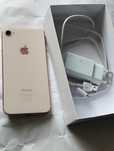 iphone 8 64,gold,sigilat in cutie+husa cadou,noua,sigilata in tipla