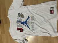 Tricou jordan alb ,marimea S