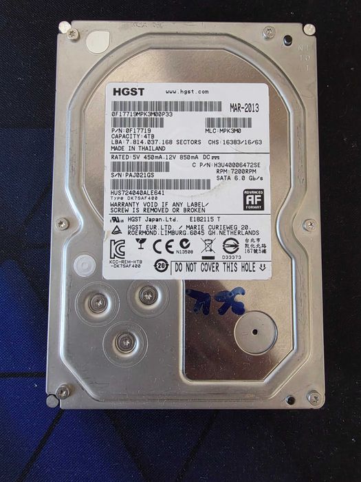 Synology DS1512, DS415, Harduri 4TB, 8TB.