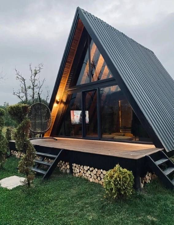 Афрейм A-Frame домики корпусные