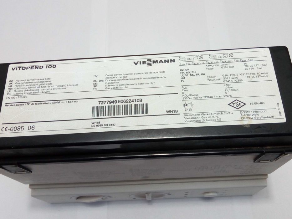Piese de schimb centrale VIESSMANN VITOPEND 100 WH1B 24 Kw.