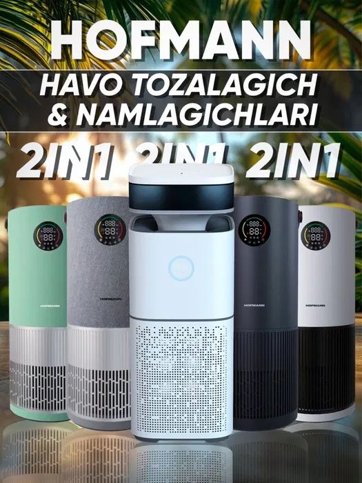 Очиститель и увлажнитель воздуха Hofmann 2025