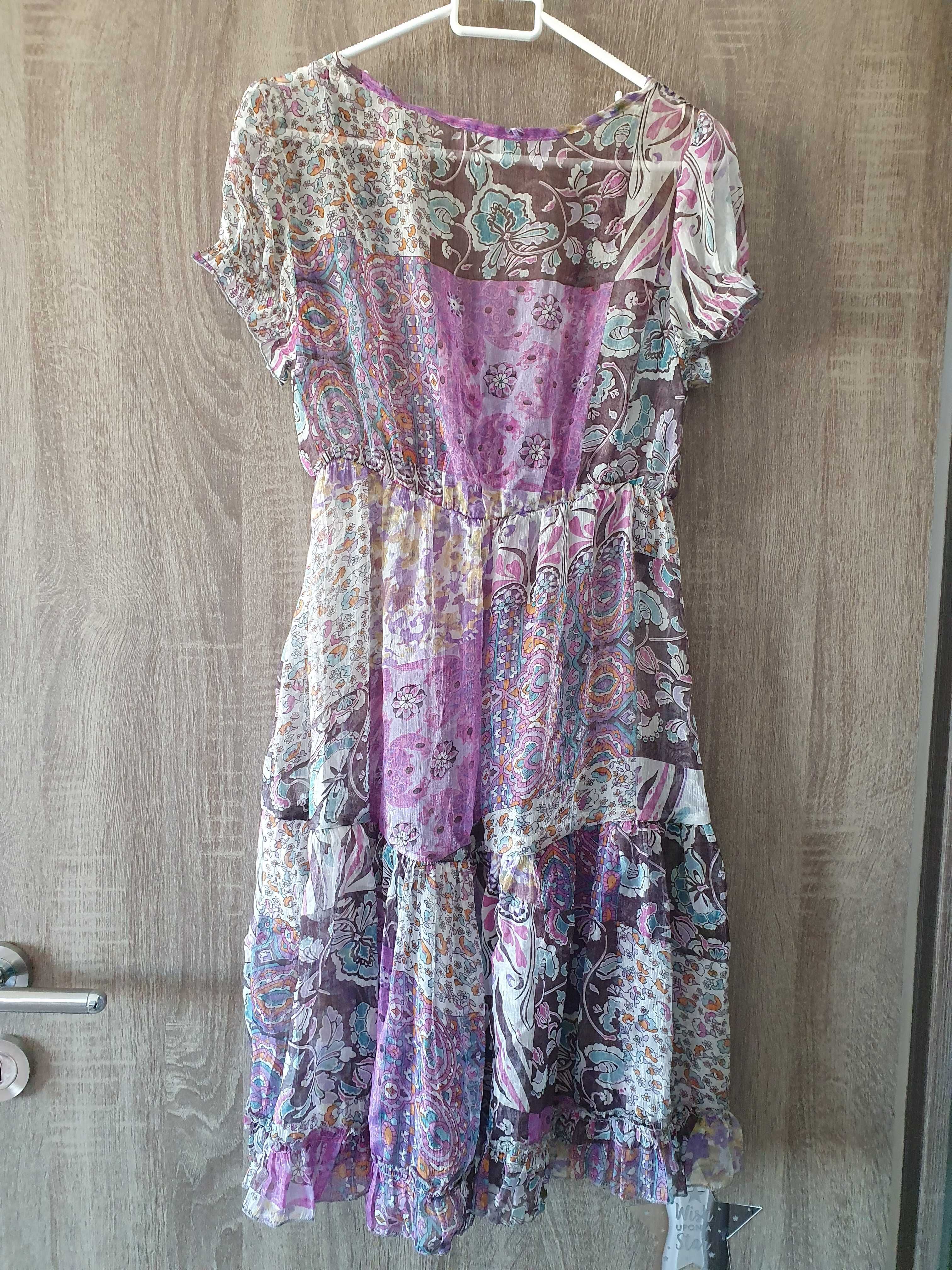Rochie de plaja semitransparenta XS-S