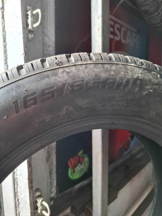 2 Зимни гуми Фалкен 165/65/14 ДОТ23 7мм (безплатно поставяне)