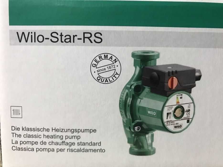 Pompa recirculare apa centrala Wilo RS 25 60 6 180