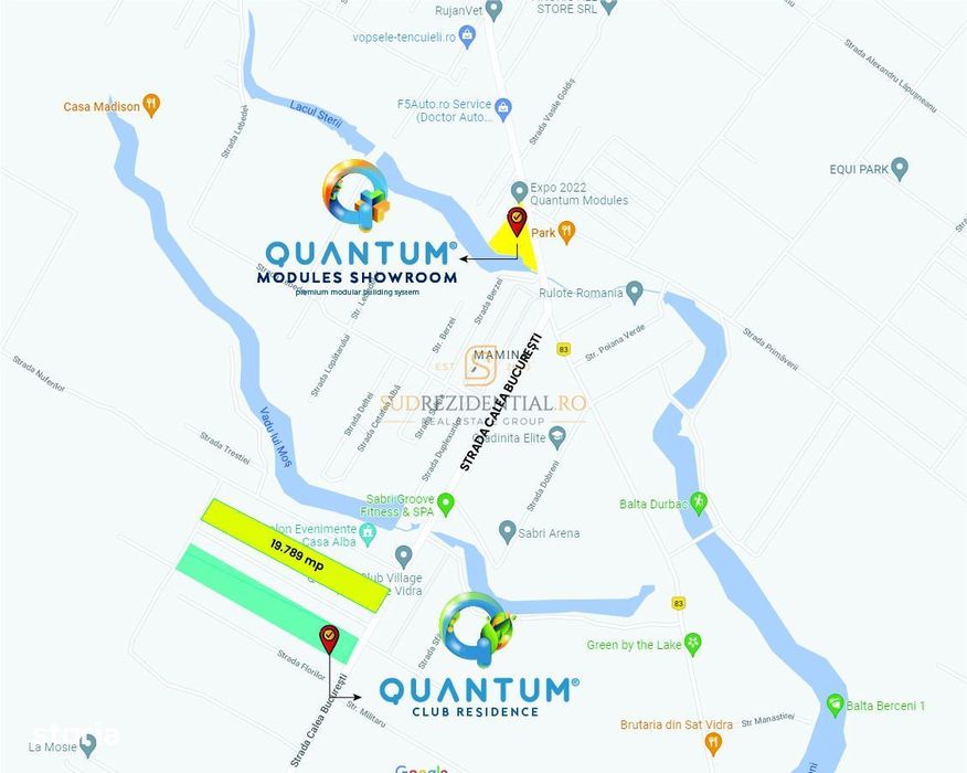 Teren intravilan P+1E, 1500 mp, Berceni – Vidra, deschidere stradala