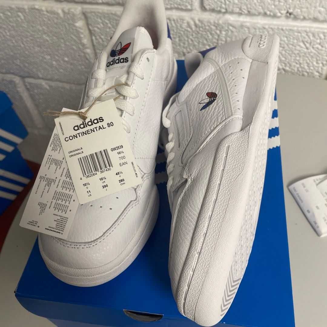 Оригинални кожени маратонки * ADIDAS CONTINENTAL 80 * EU44 - 44 2/3