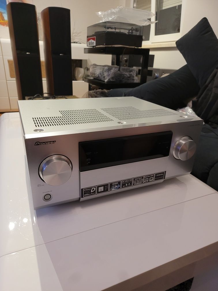 Pioneer SC-1223-S - 7.2 AV ресивър, Class D 200W, 4K, пълен комплект