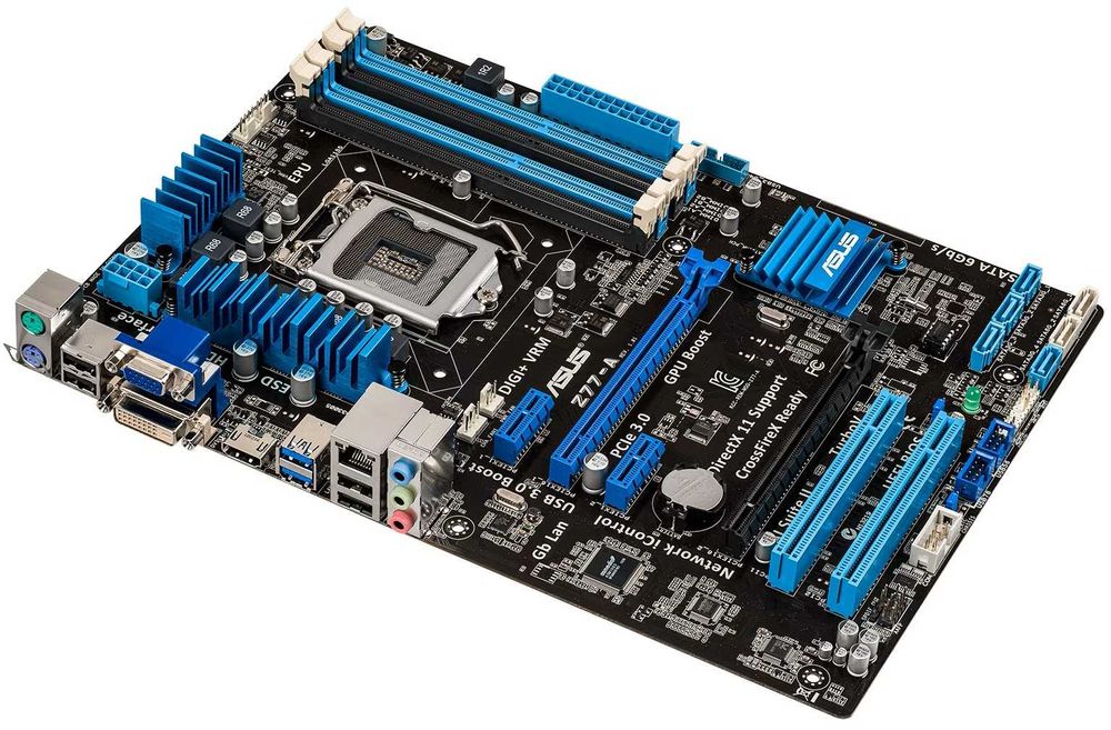 Дъно Дънна платка ASUS Z77-A LGA 1155 DDR3 OVERCLOCK