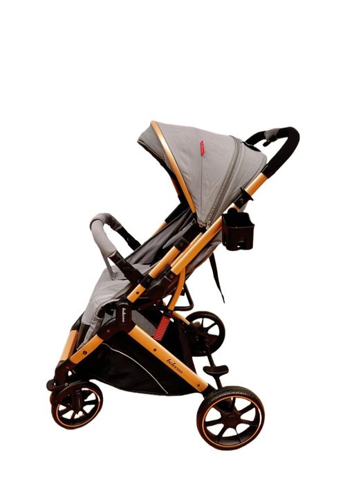 Carucior nou sigilat cu maner reversibil si pliere troler