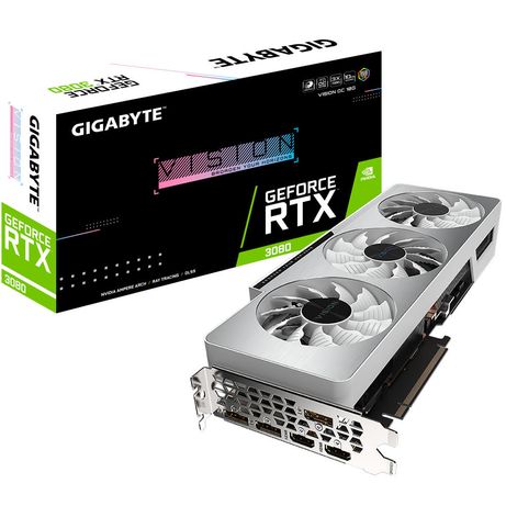 Видеокарта GIGABYTE GeForce RTX 3080 VISION OC 10GB