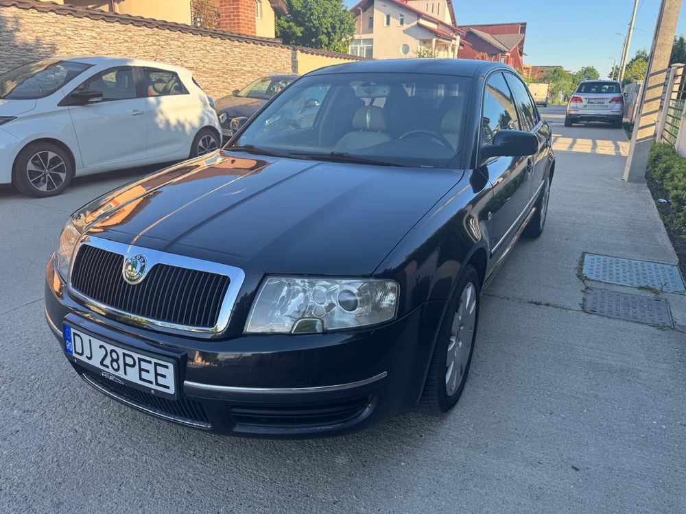 Vand Skoda Superb-1.9TDI-Interior piele-Automata