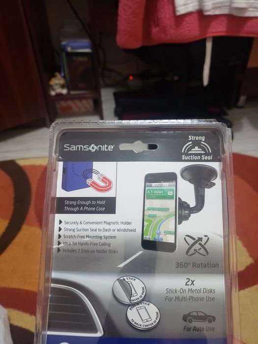 Vand 2 suporturi telefon Samsonite