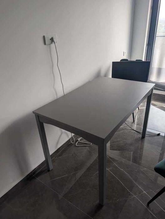 Masa Hauga IKEA gri 118x74 cm