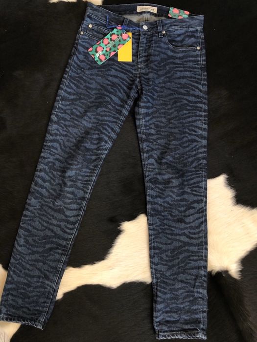 Jeans ediție limitată KENZO FOR H&M - imprimeu tigru