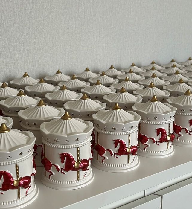 Свеча новогодняя КАРУСЕЛЬ