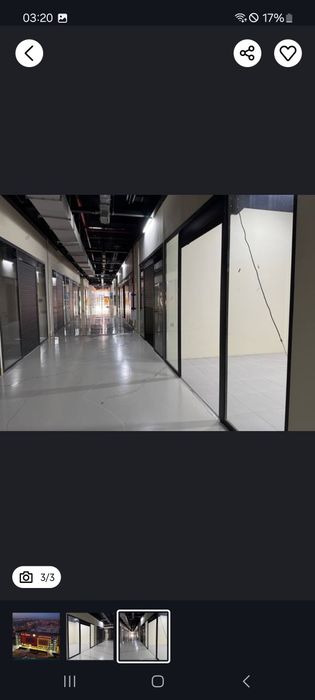 IBN SINO STROY MART  savdo markazi 3-Qavatida magazin sotiladi SROCHNO