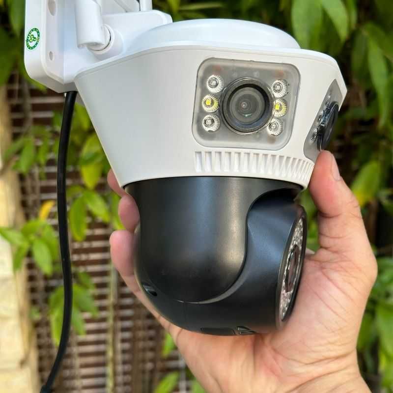 Панорамна WIFi Камера с 360 Градуса Въртене , Троен Обектив, Yoosee