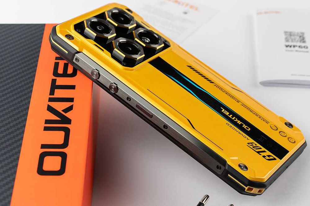 OUKITEL WP60 5G - 7.2" 16GB+32GB/512GB, 108MP, 10000mAh, Android 15