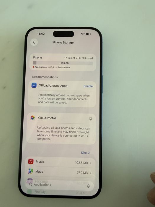 Iphone 15 pro max 256 e-sim