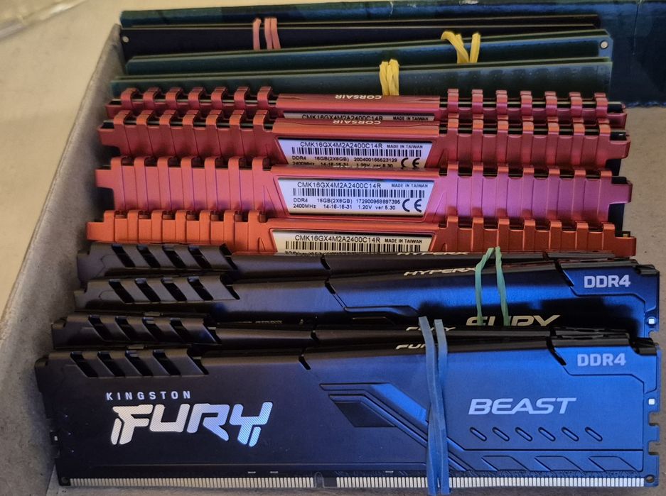 Kit rami 16GB 32GB 64GB RAM DDR4