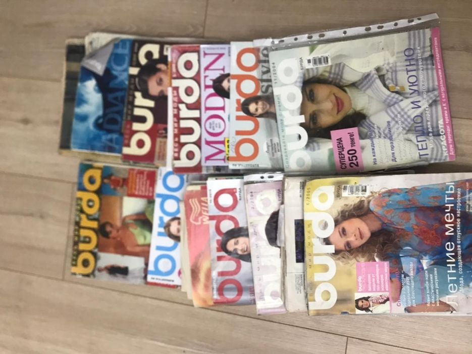 Burda журнал 40 штук