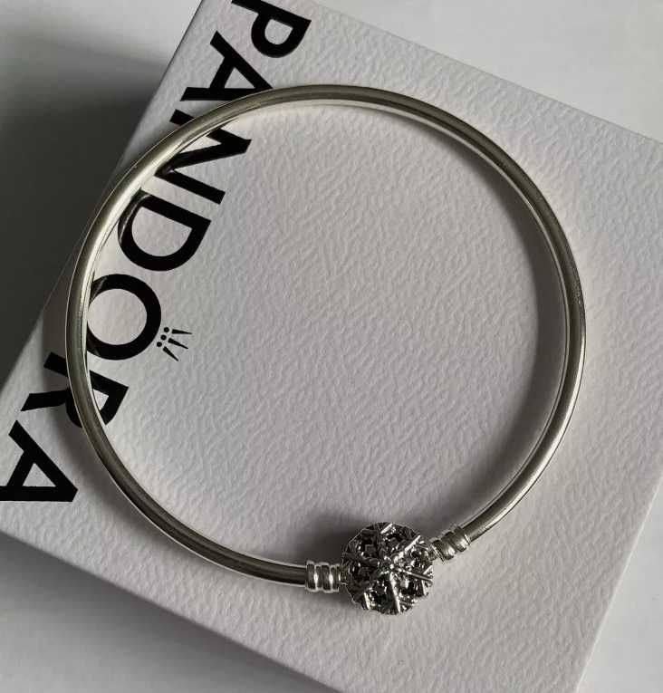 Сребърна гривна Pandora 19 см
